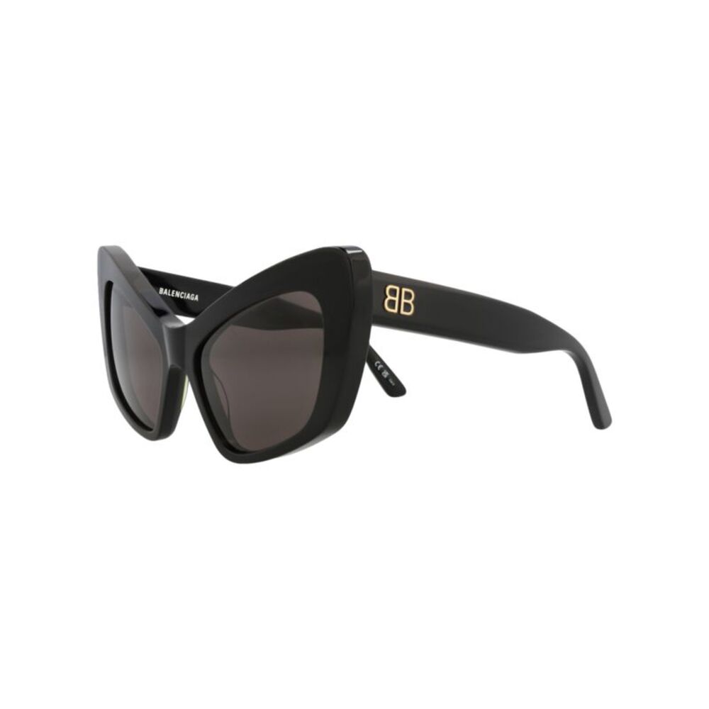 Balenciaga Cat Eye-Frame Recycled Acetate Sunglasses Black Womens - Picture 2 of 6